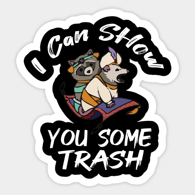 I can Show You Some Trash- FUNNY Sticker by Yassine BL